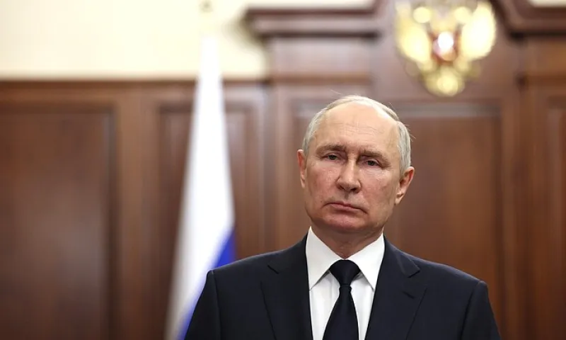 Президент России Владимир Путин обратился к жителям России в ночь на 27 июня