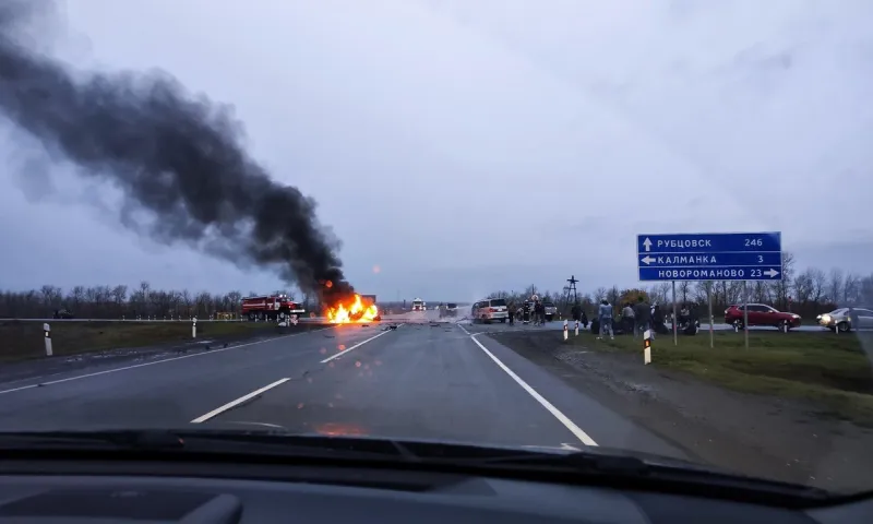 Массовое смертельное ДТП произошло в Калманском районе