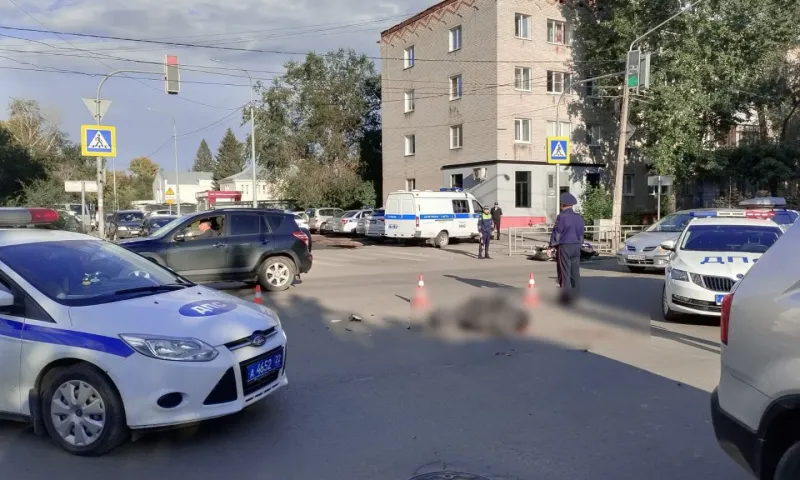 Мотоциклист погиб в результате ДТП в центре Барнаула