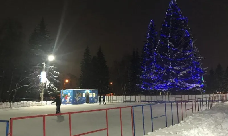 В Барнауле заработал еще один каток