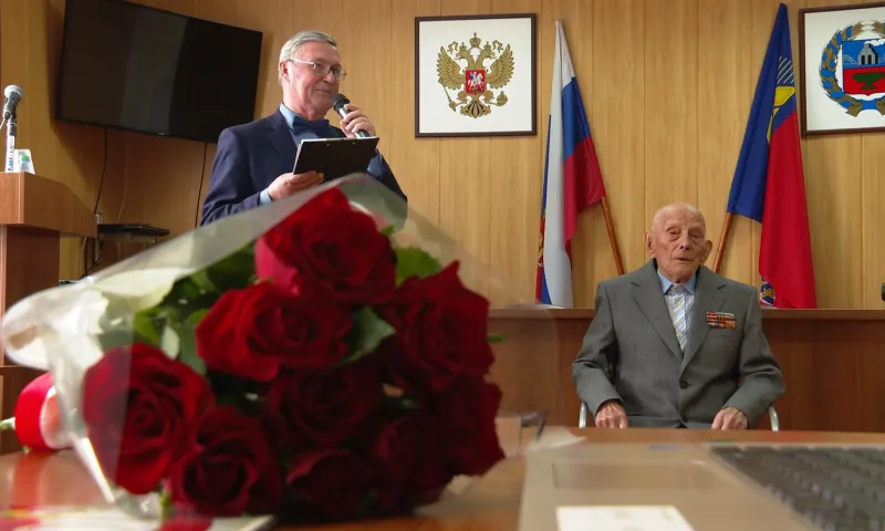 100-летний юбилей отпраздновал ветеран Великой Отечественной войны в Алтайском крае