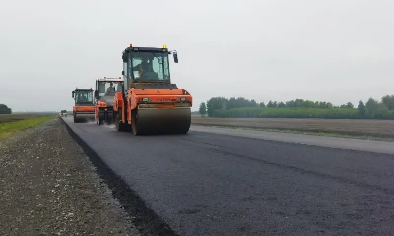Трассу до курорта Яровое отремонтируют в июне этого года 