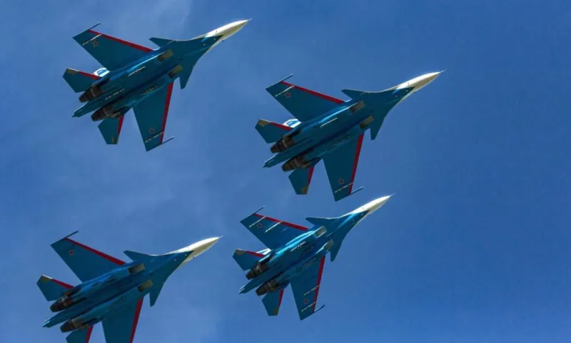 Пилотажная группа «Русские витязи» выступит в Барнауле на праздновании Дня города