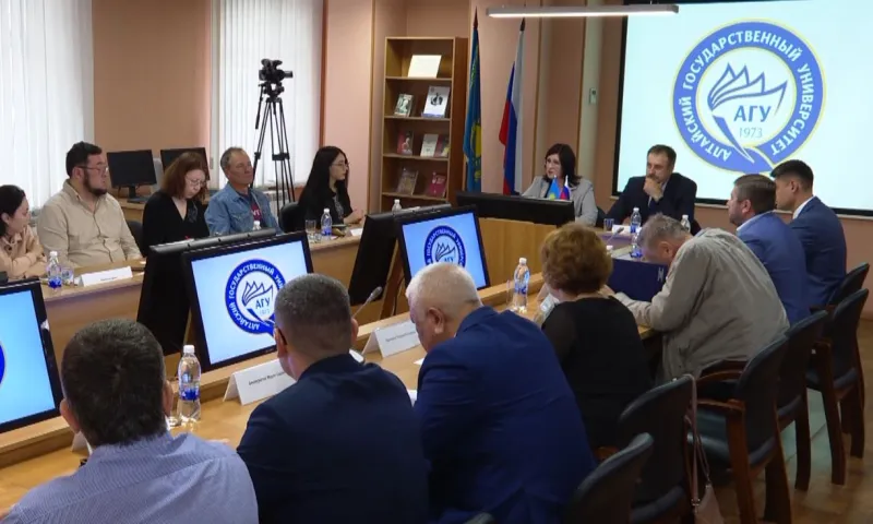 Делегация журналистов и представителей сферы образования из Казахстана посетили АлтГУ