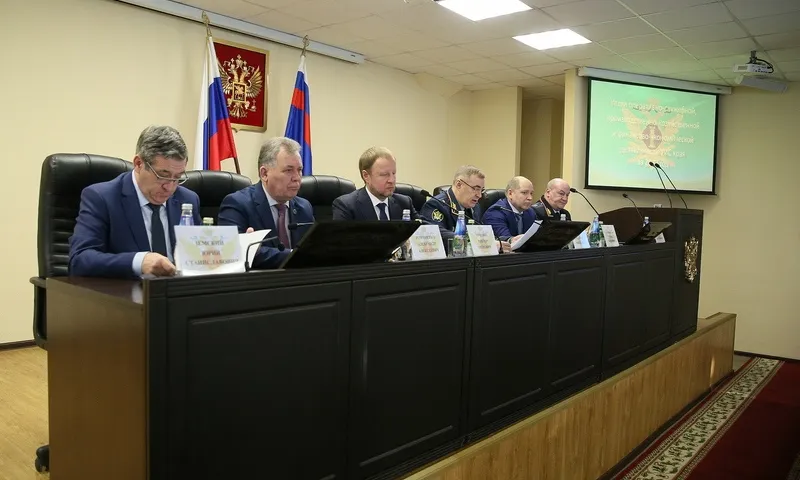 Виктор Томенко принял участие в заседании коллегии Управления федеральной службы исполнения наказаний по Алтайскому краю