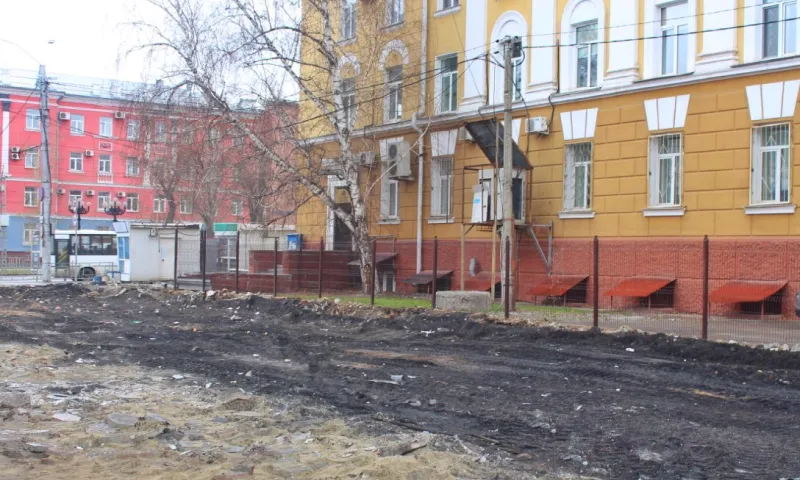 Торговые киоски у медуниверситета Барнаула окончательно демонтировали