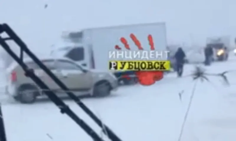 ДТП произошло на трассе в Алтайском крае