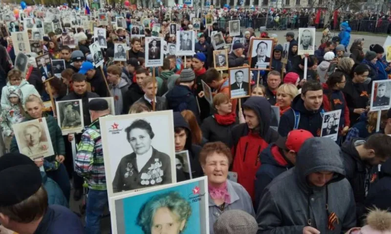 В шествии «Бессмертного полка» примут участие более 50 тысяч барнаульцев