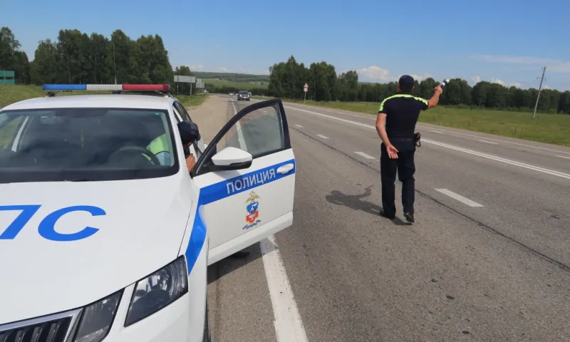 Количество нарушений ПДД на Чуйском тракте выросло в два раза по сравнению с прошлым годом
