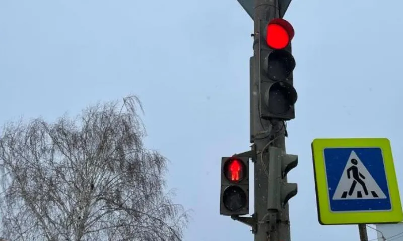 В Барнауле из-за непогоды вышли из строя светофоры