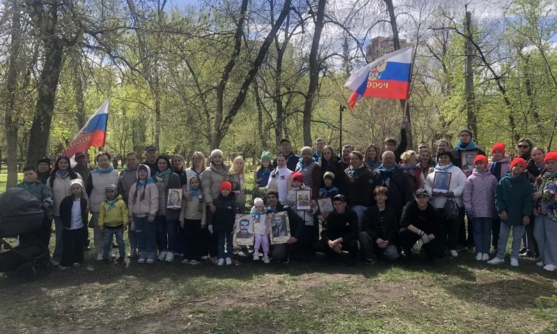 Алтайские предприниматели посадили Аллею Памяти к 80-летию Победы
