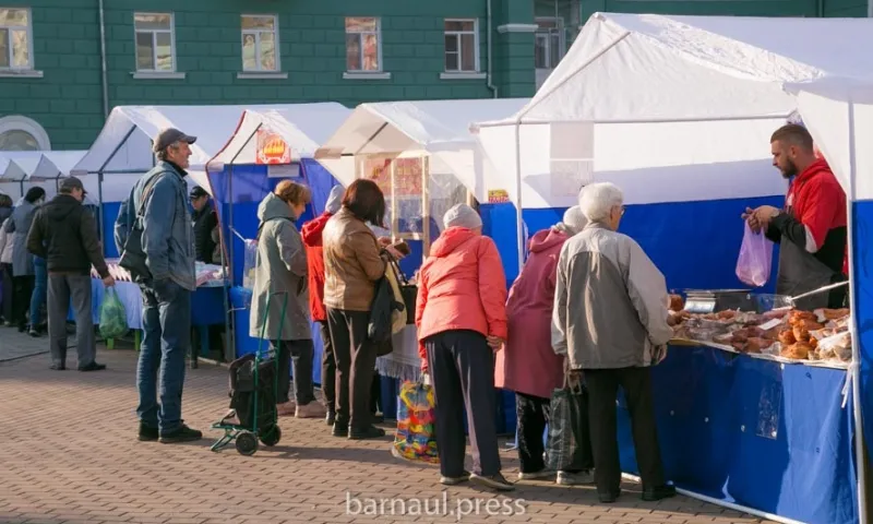 Стало известно, когда проведут первую в году продуктовую ярмарку в Барнауле