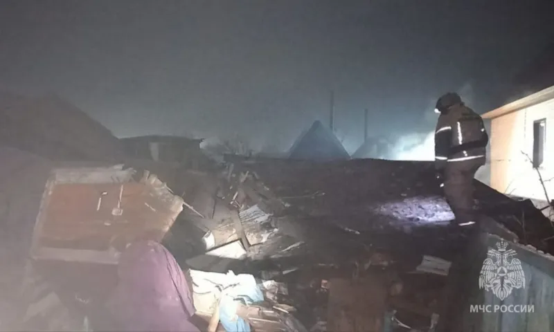 В Алейске произошёл хлопок газа в частном жилом доме