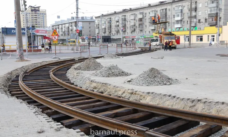 Движение транспорта по путепроводу на проспекте Ленина в Барнауле закроют 21 мая