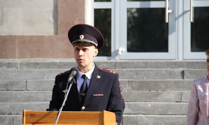 В Алтайском крае молодые полицейские приняли присягу