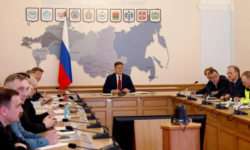 Строительство крупного научного центра Сибири ведётся под контролем полпреда Анатолия Серышева