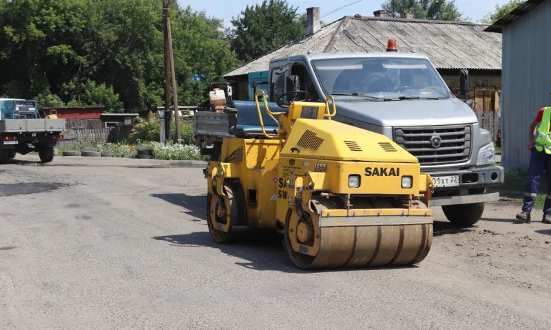 Ещё одну дорогу заасфальтировали в Барнауле