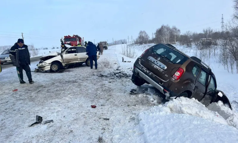 Смертельное ДТП произошло на трассе в Алтайском крае