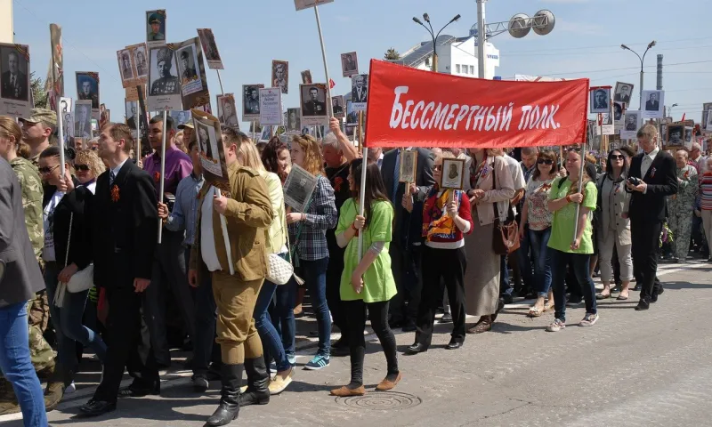 Стало известно, в каком формате в России пройдёт шествие «Бессмертного полка – 2022»