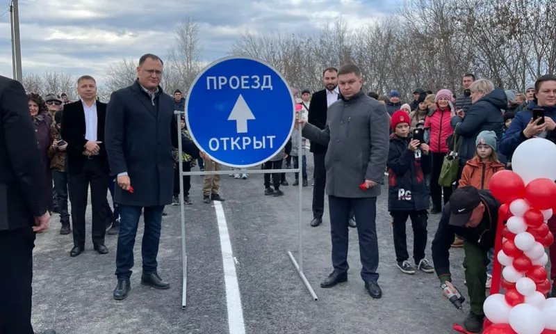В Новоалтайске запустили движение по путепроводу