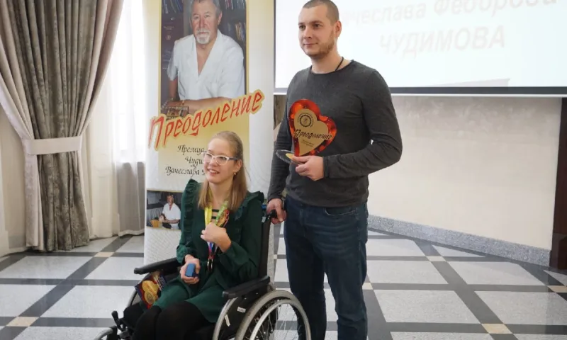 Алтайской инваспортсменке вручили премию «Преодоление»