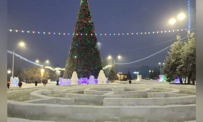 Площадь Сахарова в Барнауле не будут перекрывать в новогодние праздники