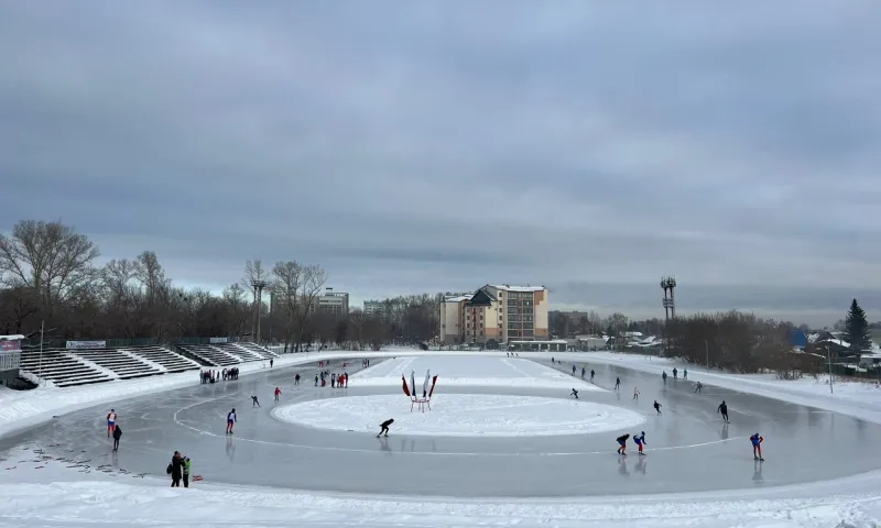 На стадионе «Клевченя» в Барнауле произошла коммунальная авария