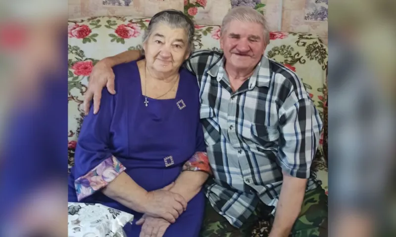 Супруги из Алтайского края отметили 65-летие совместной жизни