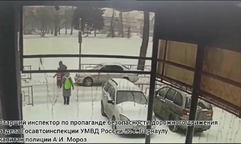 Мать и дочка пострадали в ДТП в Барнауле