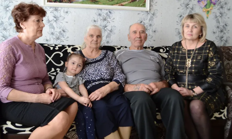 Житель алтайского села отметил 85-летний юбилей