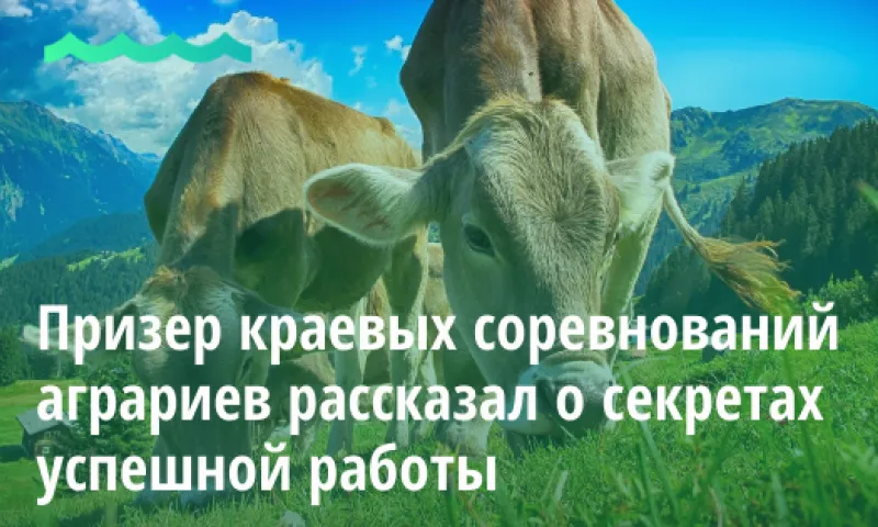 Призер краевых соревнований аграриев рассказал о секретах успешной работы