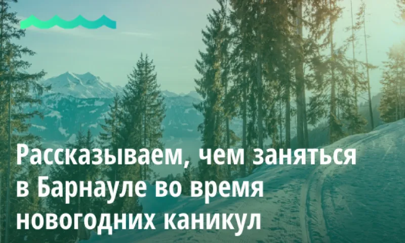 Рассказываем, чем заняться в Барнауле во время новогодних каникул