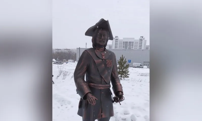 В барнаульском «Питере» появился свой Пётр Первый