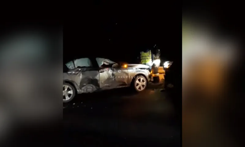 Массовое ДТП произошло в Троицком районе