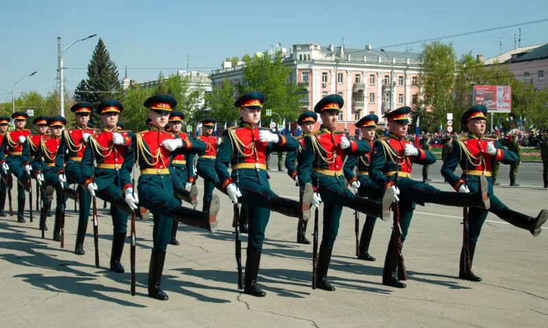 День Победы в Барнауле. Фоторепортаж