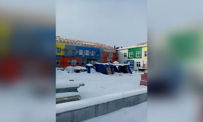 В Алтайском крае продолжается строительство школ и детских садов