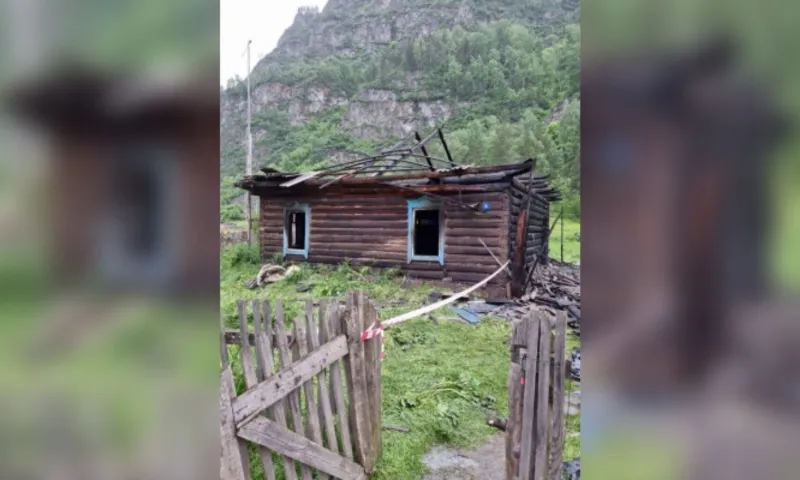 Отец ответит за гибель троих детей при пожаре на Алтае