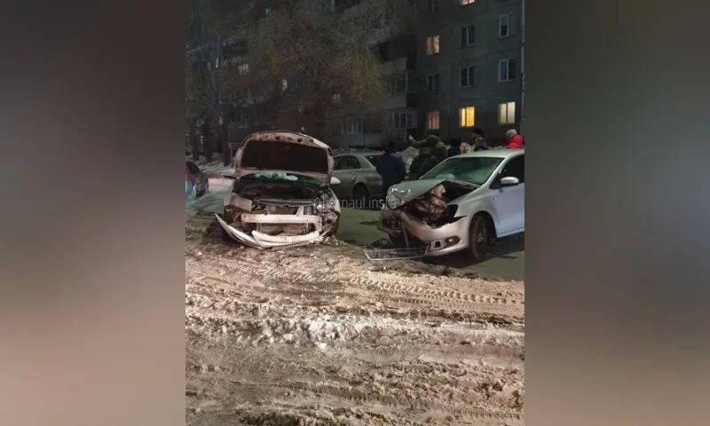 ДТП произошло в Центральном районе Барнаула