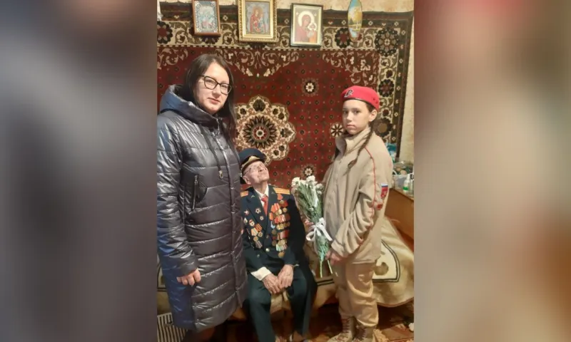 Ветеран ВОВ из Алтайского края отметил 104-й день рождения