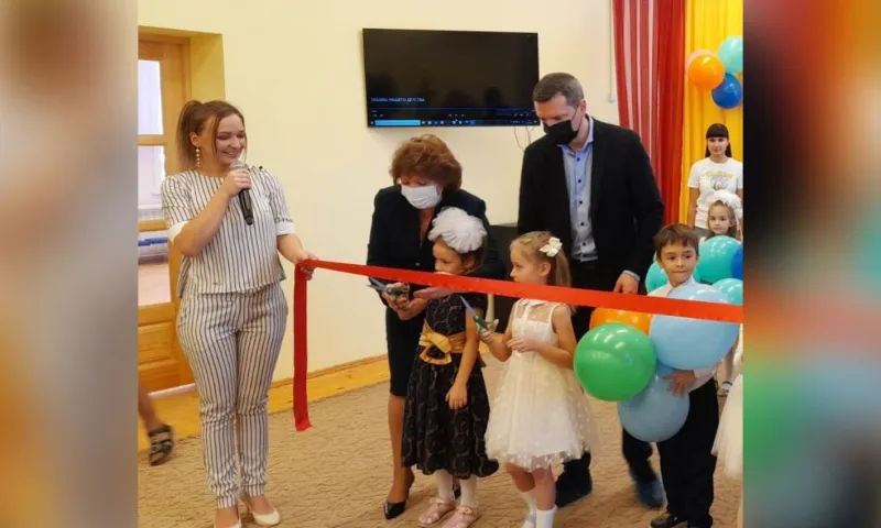 Новый детский сад открылся в селе Алтайского края