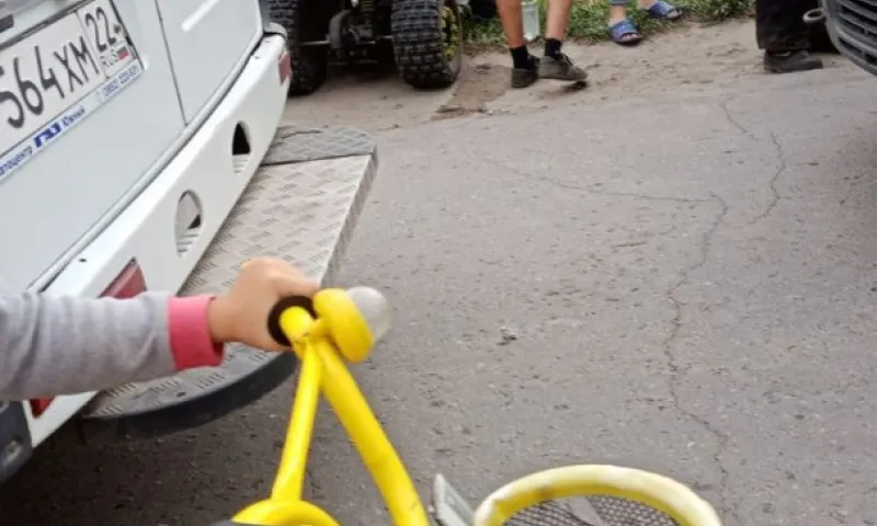 Трое детей создали ДТП в пригороде Барнаула