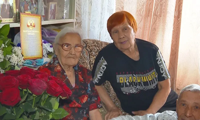 Жительнице Барнаула Марии Прокудиной исполнилось 100 лет