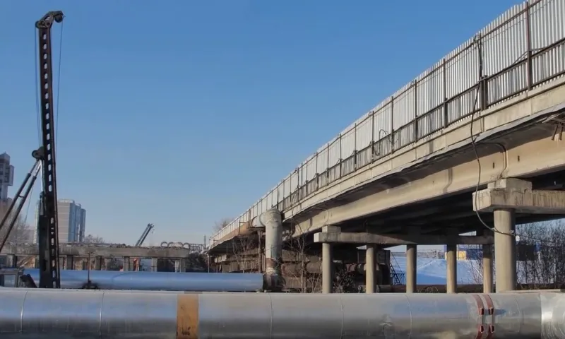 Какие работы ведут сейчас на путепроводе на Новом рынке в Барнауле