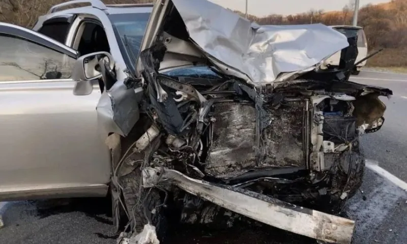 Жесткое ДТП произошло на трассе Республики Алтай