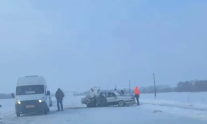 Ещё одно серьёзное ДТП произошло на трассе между Топчихой и Калманкой
