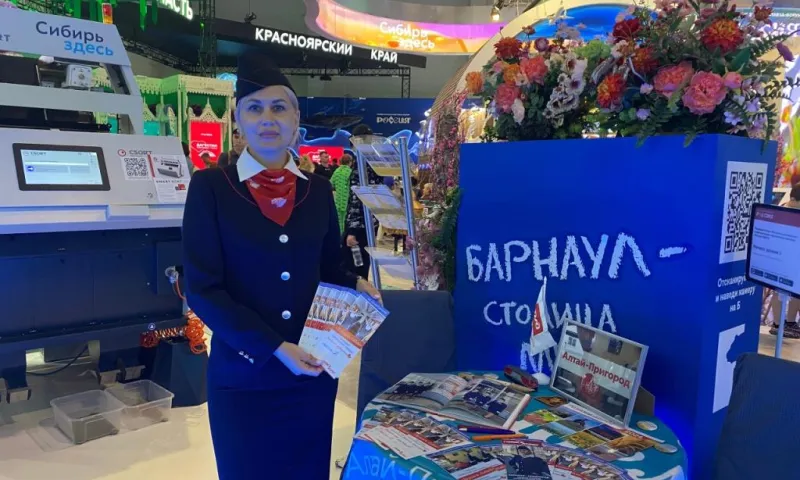 О туристических местах Алтая расскажут посетителям выставки «Россия»