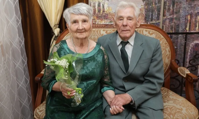 65-летие брака отметили супруги Климантовы из Барнаула