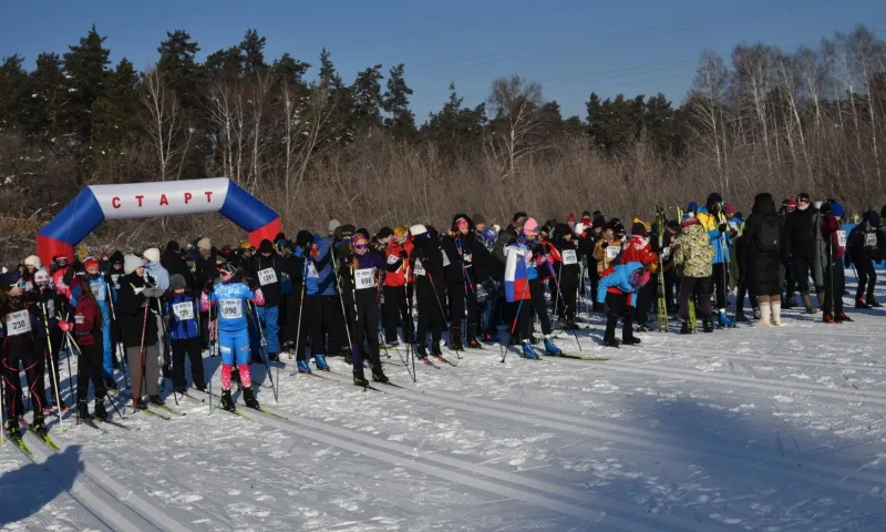 Более 4000 человек поучаствовали во Всероссийской массовой лыжной гонке в Алтайском крае
