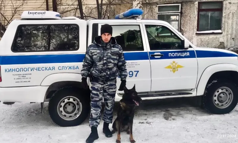 Полицейская собака раскрыла кражу ювелирного изделия в Бийске