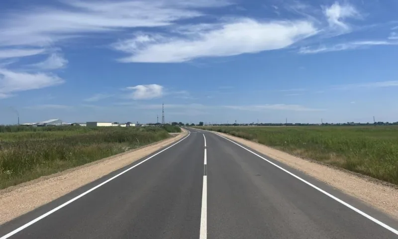 Ремонт дороги завершили в Мамонтовском районе